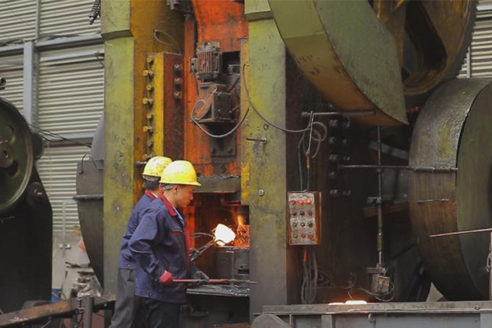 义马网架配件车间